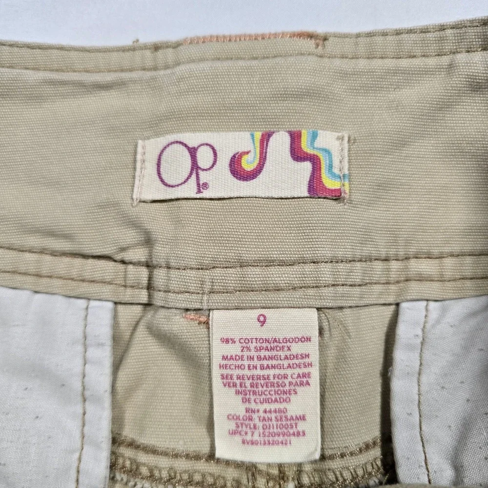 OP Ocean Pacific‎ Khaki Shorts Women's Y2K Casual Summer